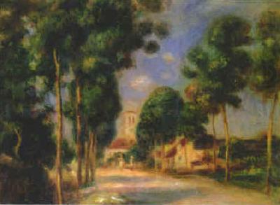 The Road To Essoyes, Pierre Renoir